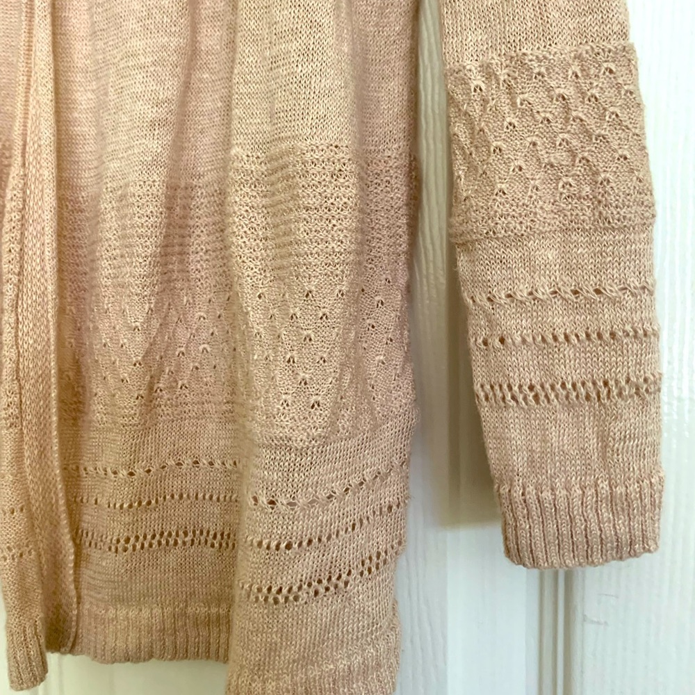 Nanette Lenore Cream Lightweight Sweater Size Medium